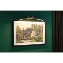 Paulmann picture lamp BENTO large, half round, tiltable IP20, antique brass 