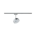 1-phase spot URAIL CIRCLE LED IP20, chrome matt dimmable