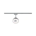 1-phase spot URAIL CIRCLE LED IP20, chrome matt dimmable