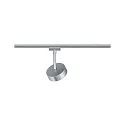 1-phase spot URAIL CIRCLE LED IP20, chrome matt dimmable