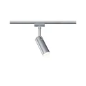 1-phase spot URAIL TUBO LED IP20, chrome matt dimmable