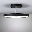 Paulmann ceiling luminaire HILDOR IP20, mat, black dimmable
