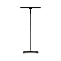 1-phase pendant luminaire HILDOR URail IP20, black matt dimmable