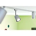 Paulmann spot URAIL COVER with feed-in option, set of 4 GU10, chrome, chrome matt dimmable