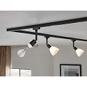 Paulmann URail DecoSystems Spot, 230V, E14 max. 20W, rotatable and tiltable, black matt