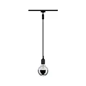 Paulmann URail Universal pendulum adapter, 230V, metal / plastic, black matt