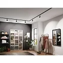 Paulmann URail LED Spot TUBO, 230V, 4.5W 3000K 160lm, rotatable and tiltable, black matt