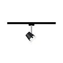 Paulmann URail Spot CONE, 230V, GU10 max.10W, rotatable and tiltable, black matt / chrome / satin