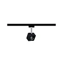 Paulmann URail LED Spot CUBE, 230V, 8W 4000K 520lm 65°, dimmable, black matt / chrome