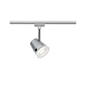 Paulmann URail Spot Cone, excl. lamp, max. 10W, GU10, matt/chrome