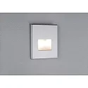 Paulmann Paulmann Wall recessed luminaire LED Edge, 1,1W, chrome matt, inkl. lamp