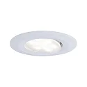 Paulmann Set of 10 Outdoor LED Recessed spot CALLA IP65, swivelling, 230V, each 6W 4000K 680lm 100°, white matt
