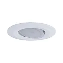 Paulmann Set of 10 Outdoor LED Recessed spot CALLA IP65, swivelling, 230V, each 6W 4000K 680lm 100°, white matt