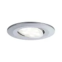 Set of 10 Outdoor LED Recessed spot CALLA IP65, swivelling, 230V, each 6W 4000K 680lm 100°