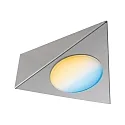 Clever Connect LED Furniture spot TRIGO, 12V DC, 2.1W 2700- 6500K, dimmable, nickel brushed