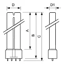 Philips Discharge lamp INSECT PL-L T16 2G11 36W