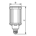 Philips Professional LED retrofit TrueForce Urban HPL CL ND, 230V, E27, 21W LF840 3000lm 360°