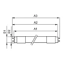 Philips LED tube T8 MASTERCONNECT LEDTUBE IA 1500MM UO app control G13 25W 3700lm 4000K 160° CRI 83 dimmable