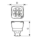 Philips halogen lamp MSD PLATINUM 20 RB 1CT/8 470W 22400lm 8000K dimmable