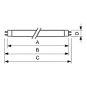 Philips fluorescent tube TLD 16 G13 700lm