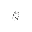 RADIUM filament lamp drop ESSENCE AMBIENTE LUX D22 E14 2,5W 220lm 2400K 300° CRI >80 