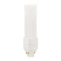 LED compact bulb ESSENCE DUO/E18 HF EM 840 (RALUX DUO/E RETROFIT) switchable matt G24q-2 7W 660lm 4000K 280° CRI >80  mat