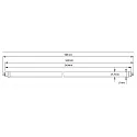 RADIUM LED tube T5 DC TUBE T5 NEO matt G5 10W 1620lm 3000K 220° CRI 80-89 dimmable