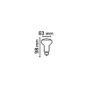 RADIUM LED reflector lamp ESSENCE R63 60 827/WFL switchable E27 4,8W 350lm 2700K 36° CRI 80-89 