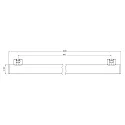 RADIUM line lamp S14s RaLEDina RL-RAL2 60 S14s 4,9W 430lm 2200K 200° CRI >90 dimmable