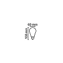 RADIUM filament lamp standard STAR KLASSIK AA60 DIM 927/F A60 matt E27 5,9W 806lm 2700K 330° CRI 90-100 dimmable