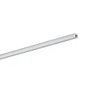U profile SMALL U F 17/16 B1C1, grey, white matt