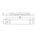 RADIUM LED driver LED DC ON-OFF 200-350MA 40W current constant, adjustable, white