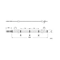 Radium LED Strip RaLED Star 900, IP00, 24Vdc, 140 LED/m, 7.2W/m 2700K 870lm/m 120°, customizable x 0.8cm