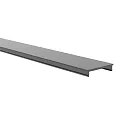 accessories profile cover COVER MEDIUM F 26/5/C2 - 2M / BLACK mechanical, flush, black 201cm