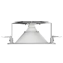 Regiolux downlight CHANGY-B TRIZONE - UGR<25 DALI2 switchable, set back, with lens optics IP54, white 