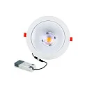 downlight GLAN XS Ø 175MM Plug&Play rigid, CCT Switch, UGR < 19, multipower IP20, white 