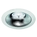 downlight GLAN S Ø 207MM Plug&Play rigid, CCT Switch, UGR < 19, multipower IP20, aluminium, white 