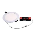 ceiling recessed luminaire TALAN XS Ø 168MM Plug&Play rigid, CCT Switch, multipower IP44, white 