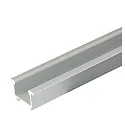 Aluminum collar profile high 23/18K, 2m, anodised