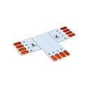 T/corner-Platine RGB, 10mm, IP20, for VARDAflex LED-Strips