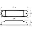 Rutec DALI dimmer AC 50W DALI-2 DT6 voltage constant