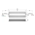 Rutec LED-Power supply unit, 24V, 300W, IP67, WITH PFC ACTIV, 100-240V AC, static