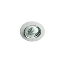ceiling recessed luminaire MR16 swivelling IP20, powder coated, white
