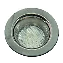 LED Light point, 1W, 40°, 3000K, 85lm, IP40, iron brushed