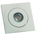 recessed spotlight MENTE COB LIGHTPOINT 350MA swivelling, square, current constant IP20, white matt