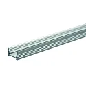 U profile UP18/12 / 2M, anodised aluminium