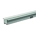 collar profile TKP18/18 / 2M built-in version, low, anodised aluminium