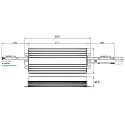 Rutec Projekt DALI dimmer DALI-2 DT6 24VDC 400W SINGLE COULOUR with open cable, 1 channel, aluminium