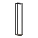 battery solar lamp RADIA MEGA with sensor IP65, graphite grey