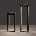 SIGOR battery solar lamp RADIA MAXI with sensor IP65, graphite grey